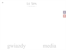 Tablet Screenshot of lespa.pl